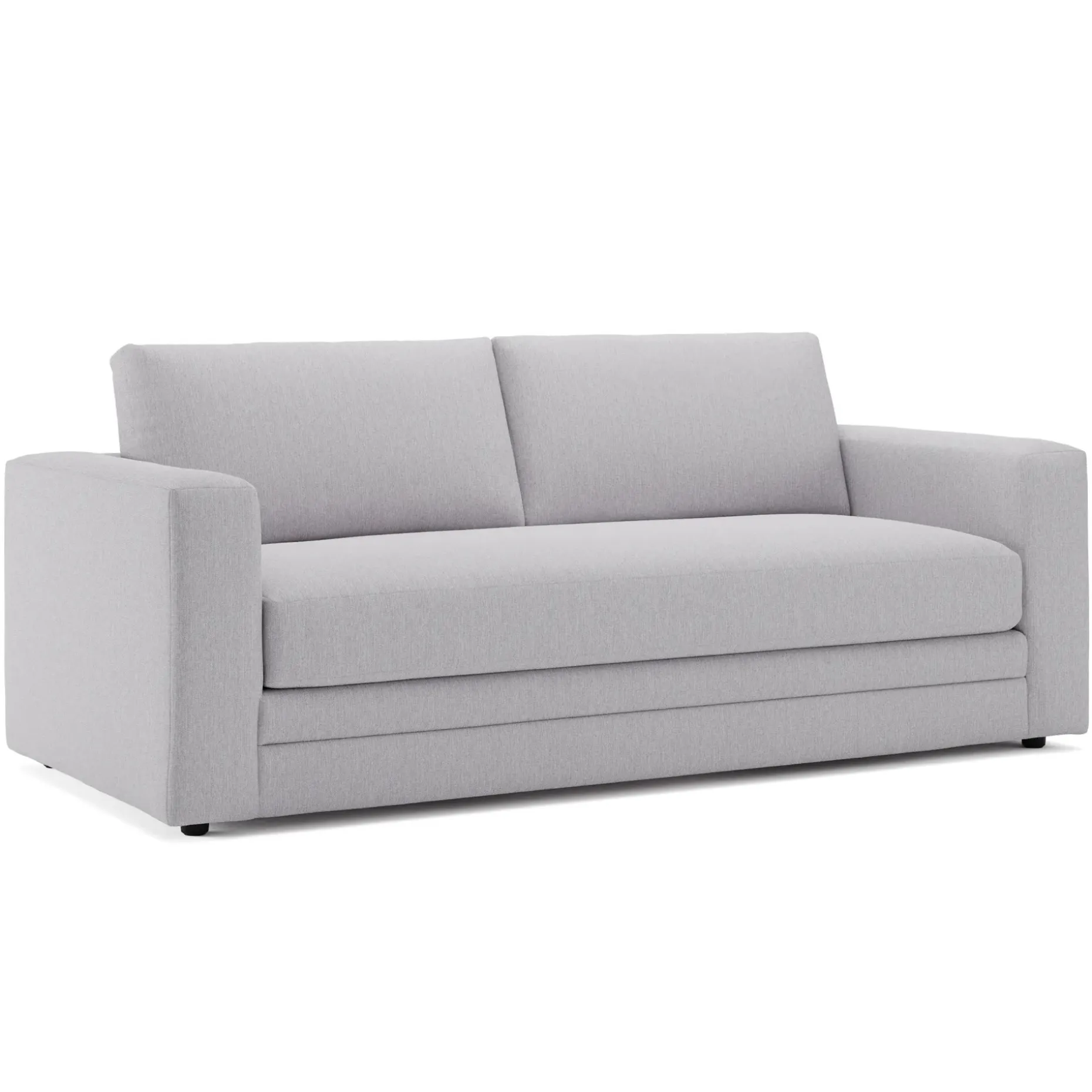 Riley 84" Storage Sofa - Silver Ivory