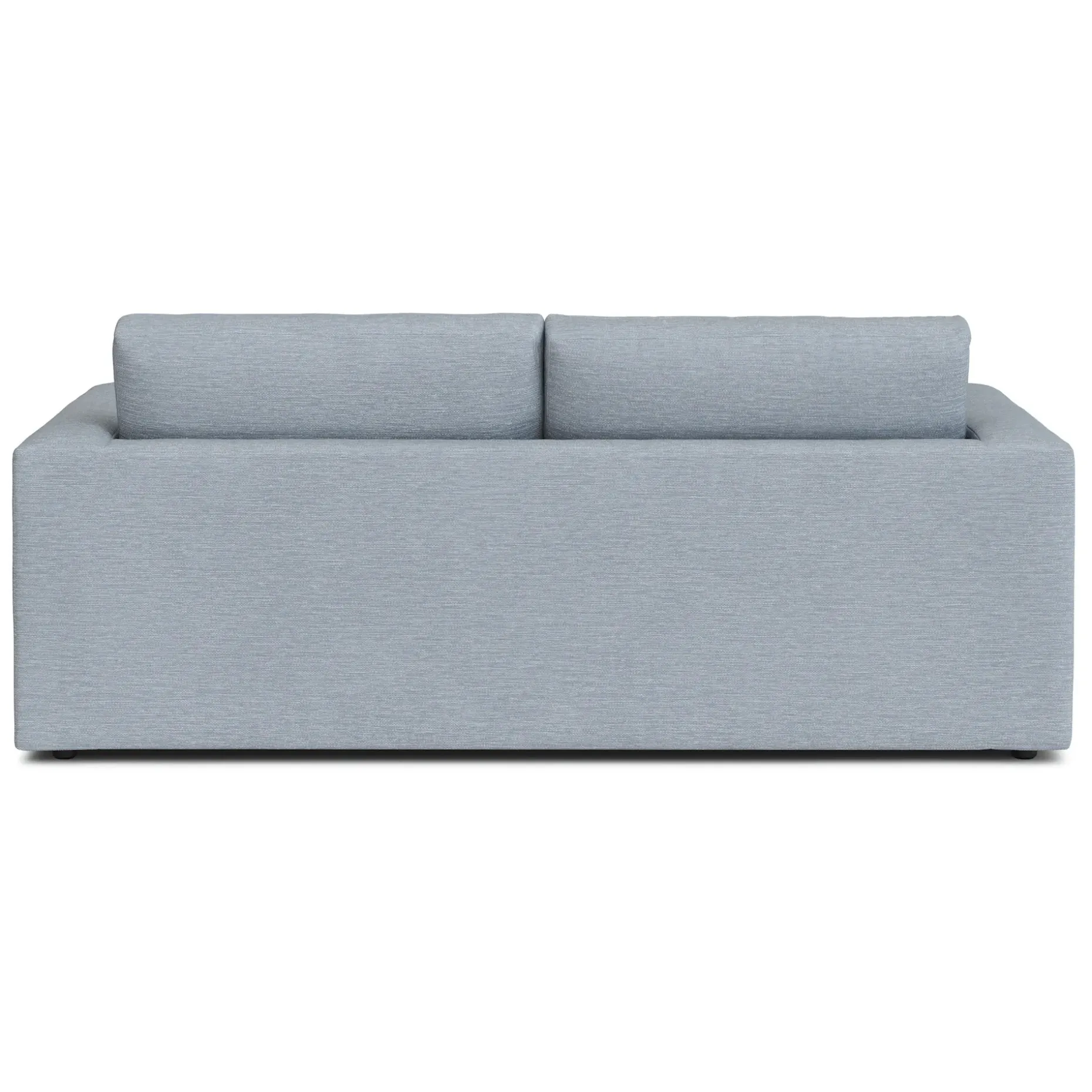 Riley 84" Storage Sofa - Silver Light Blue