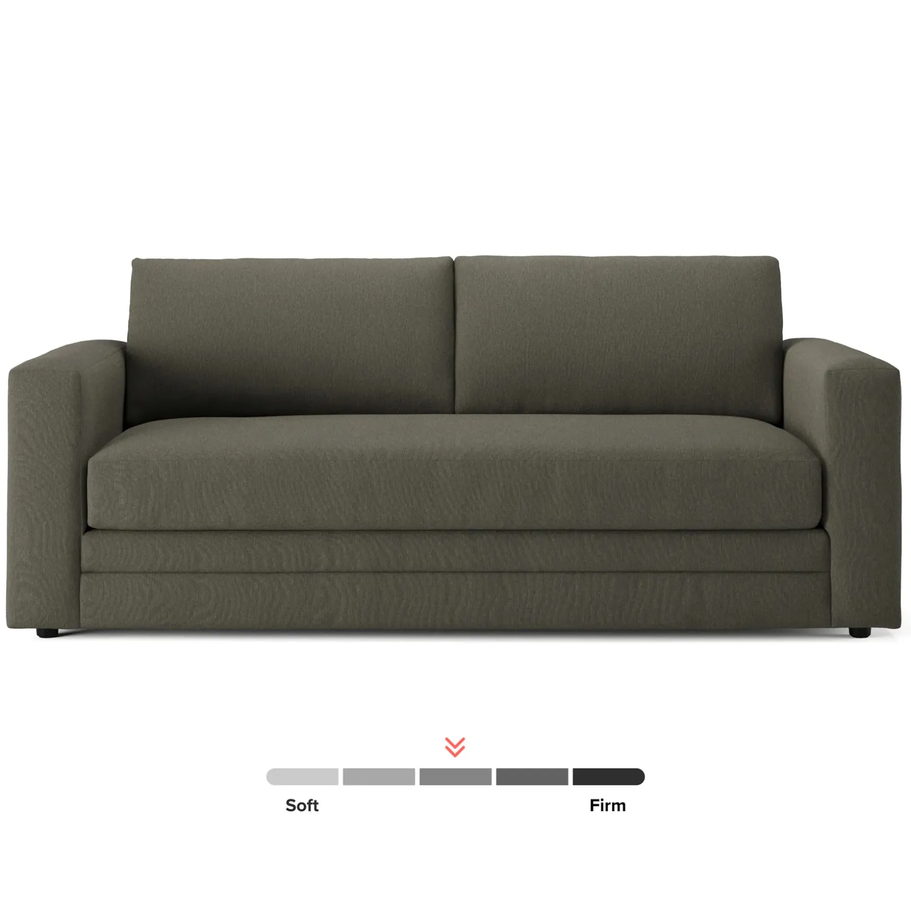 Riley 84" Storage Sofa - Silver Moss