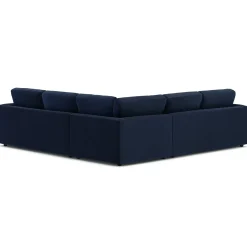Riley 104" Velvet Corner Sectional - Hale Ink