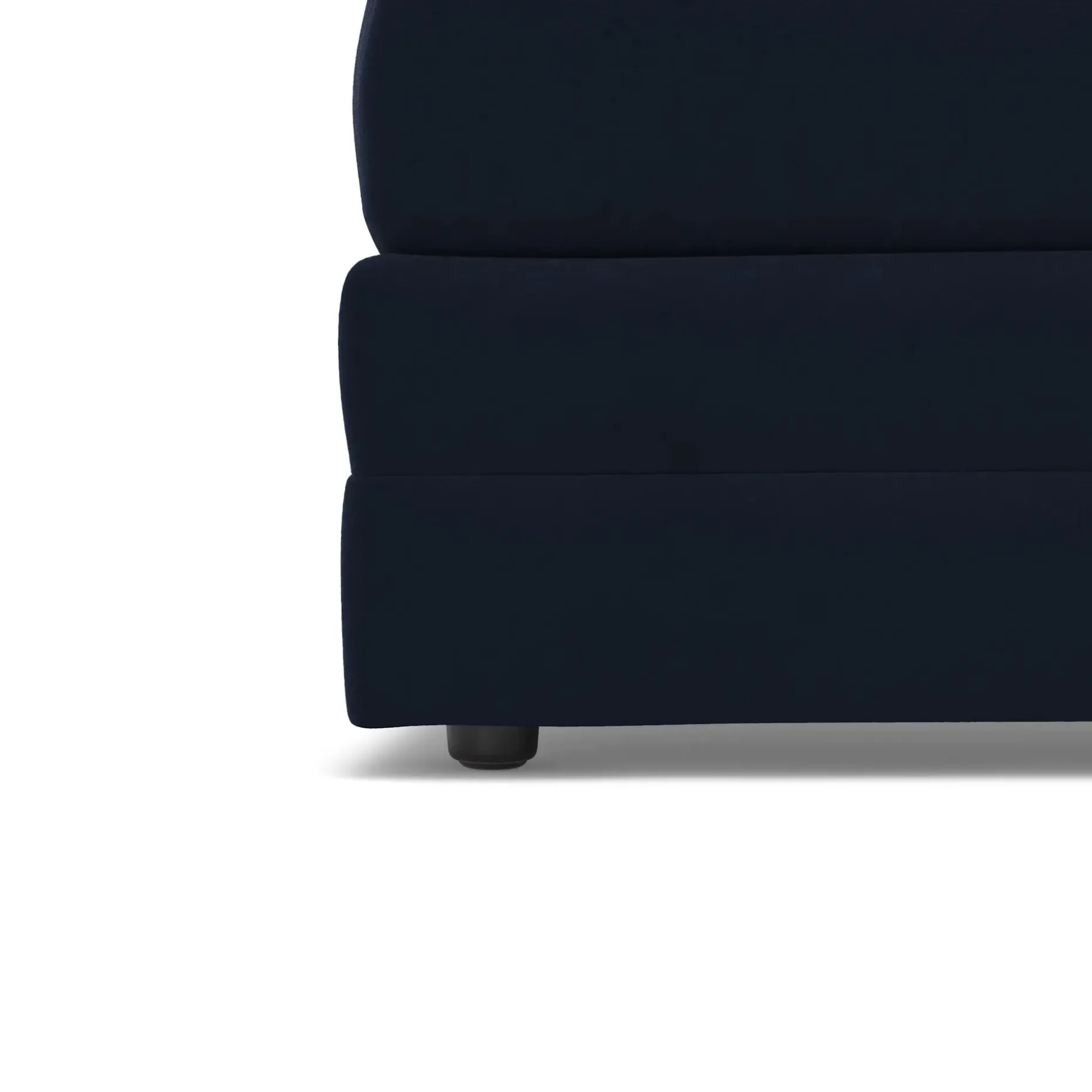 Riley 118.5" Velvet Left Sectional - Hale Ink