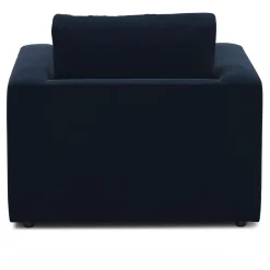 Riley 42" Velvet Lounge Chair - Hale Ink