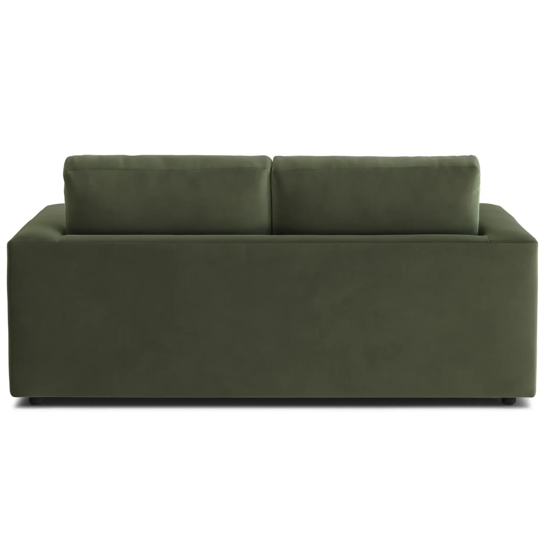 Riley 74" Velvet Loveseat - Hale Fir Green