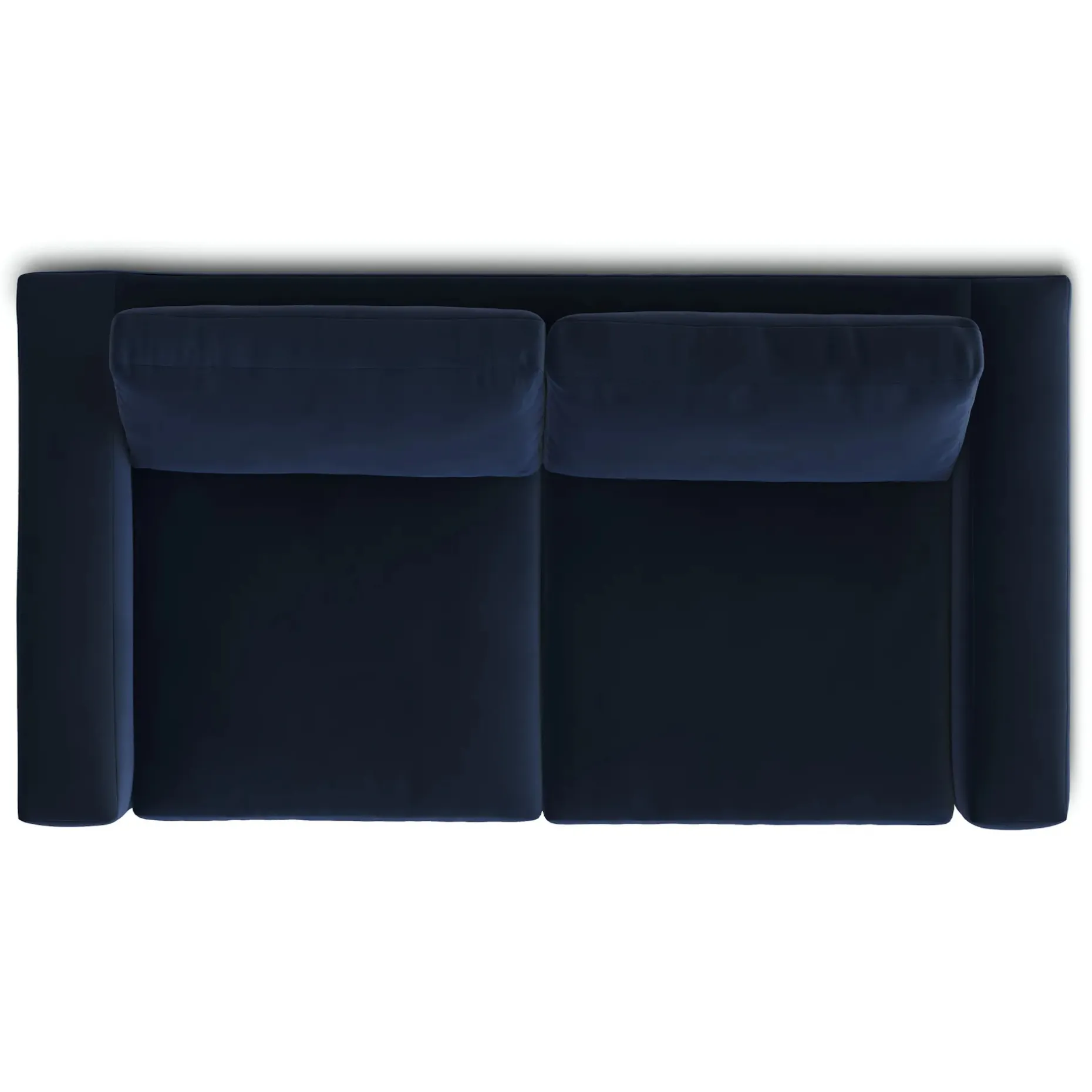 Riley 74" Velvet Loveseat - Hale Ink