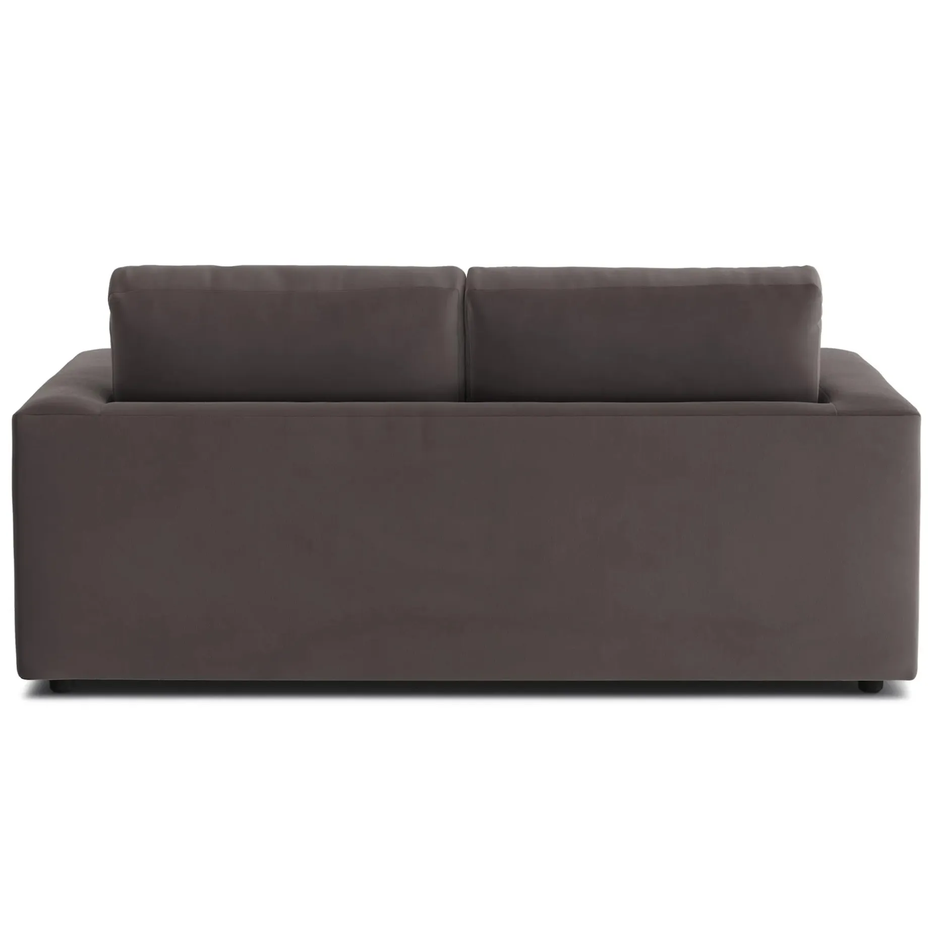 Riley 74" Velvet Loveseat - Hale Warm Gray