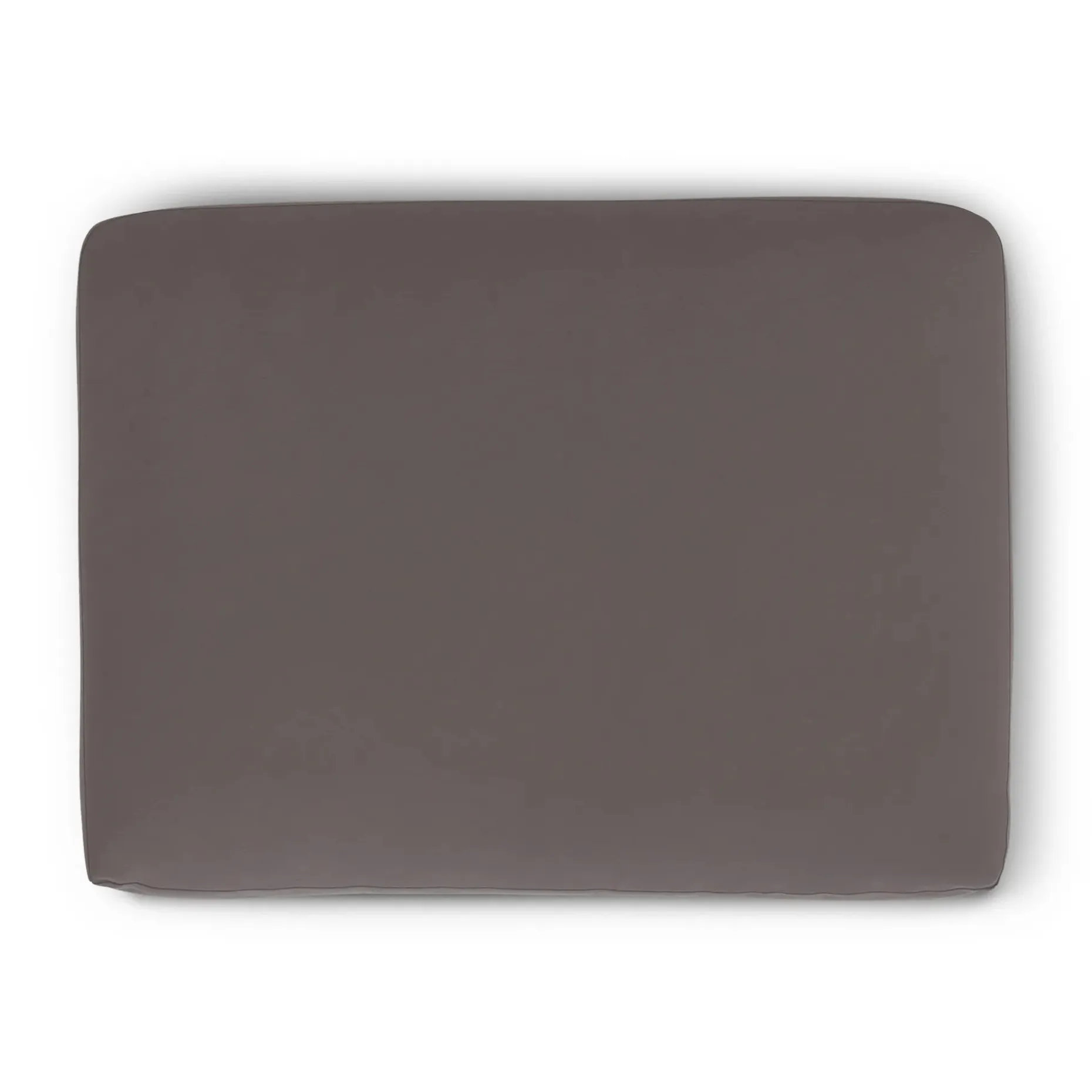 Riley 28" Velvet Ottoman - Hale Warm Gray