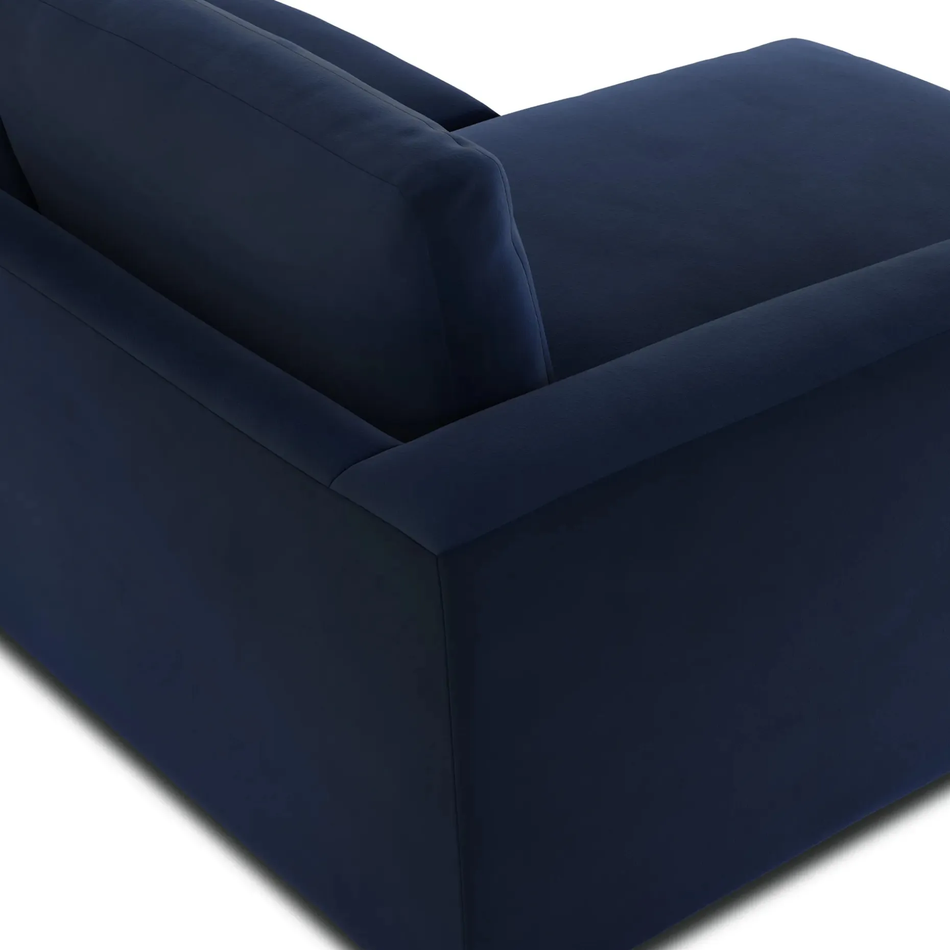 Riley 84" Velvet Reversible Storage Sectional - Hale Ink