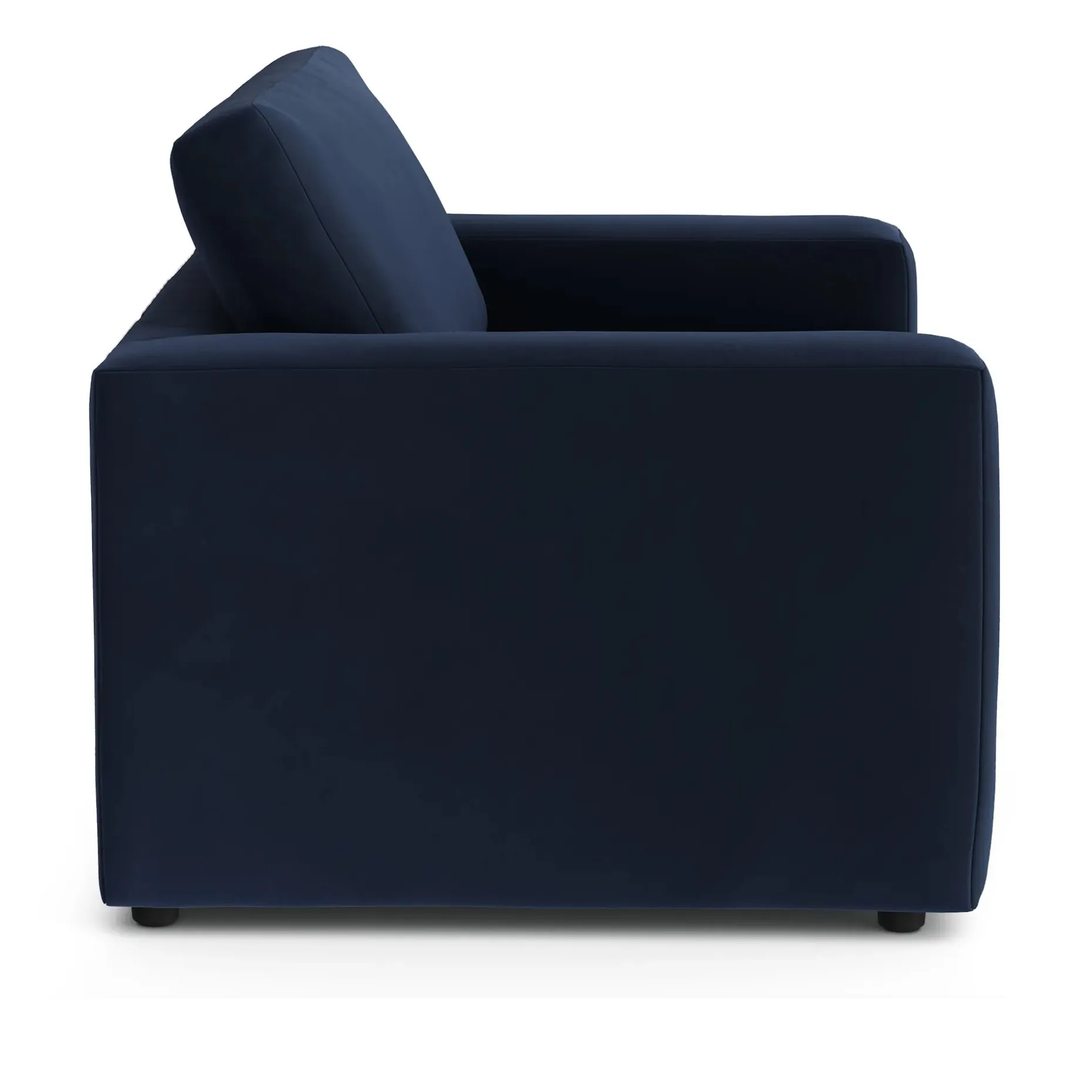Riley 57.5" Velvet Sleeper Chair - Hale Ink