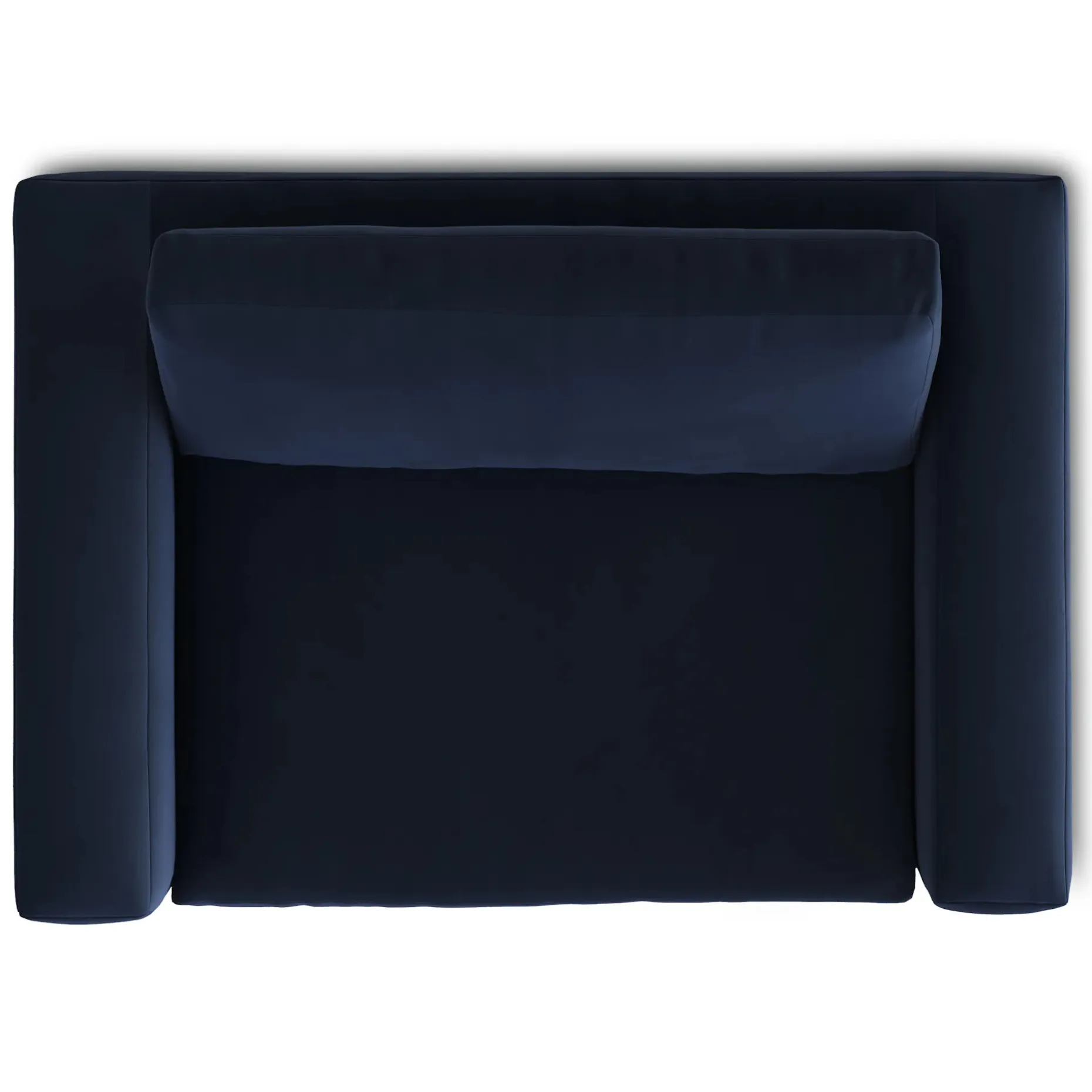Riley 57.5" Velvet Sleeper Chair - Hale Ink