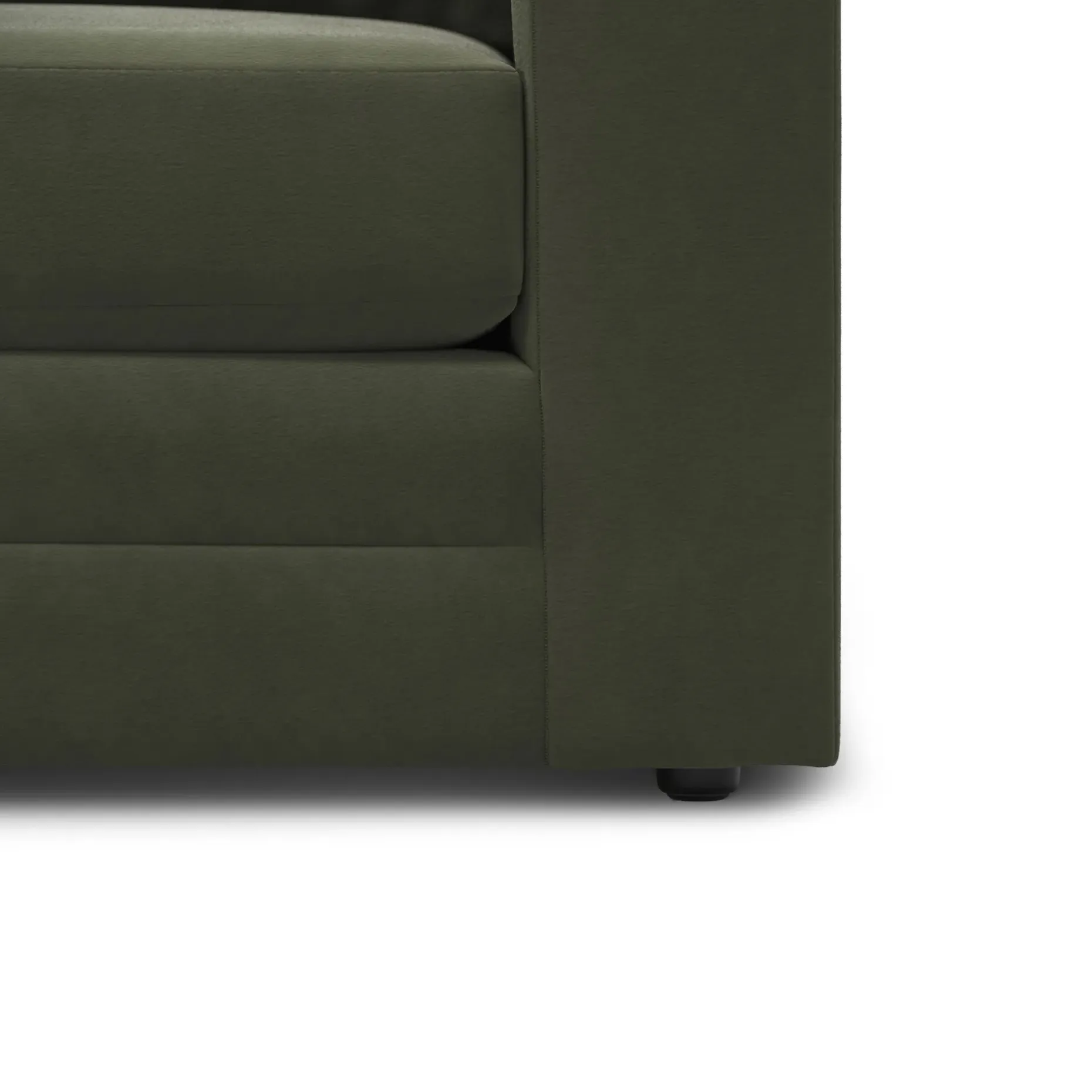 Riley 84" Velvet Sofa Bed - Hale Fir Green