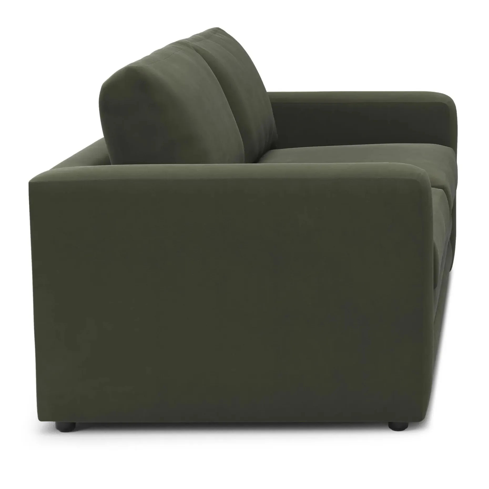 Riley 84" Velvet Sofa Bed - Hale Fir Green