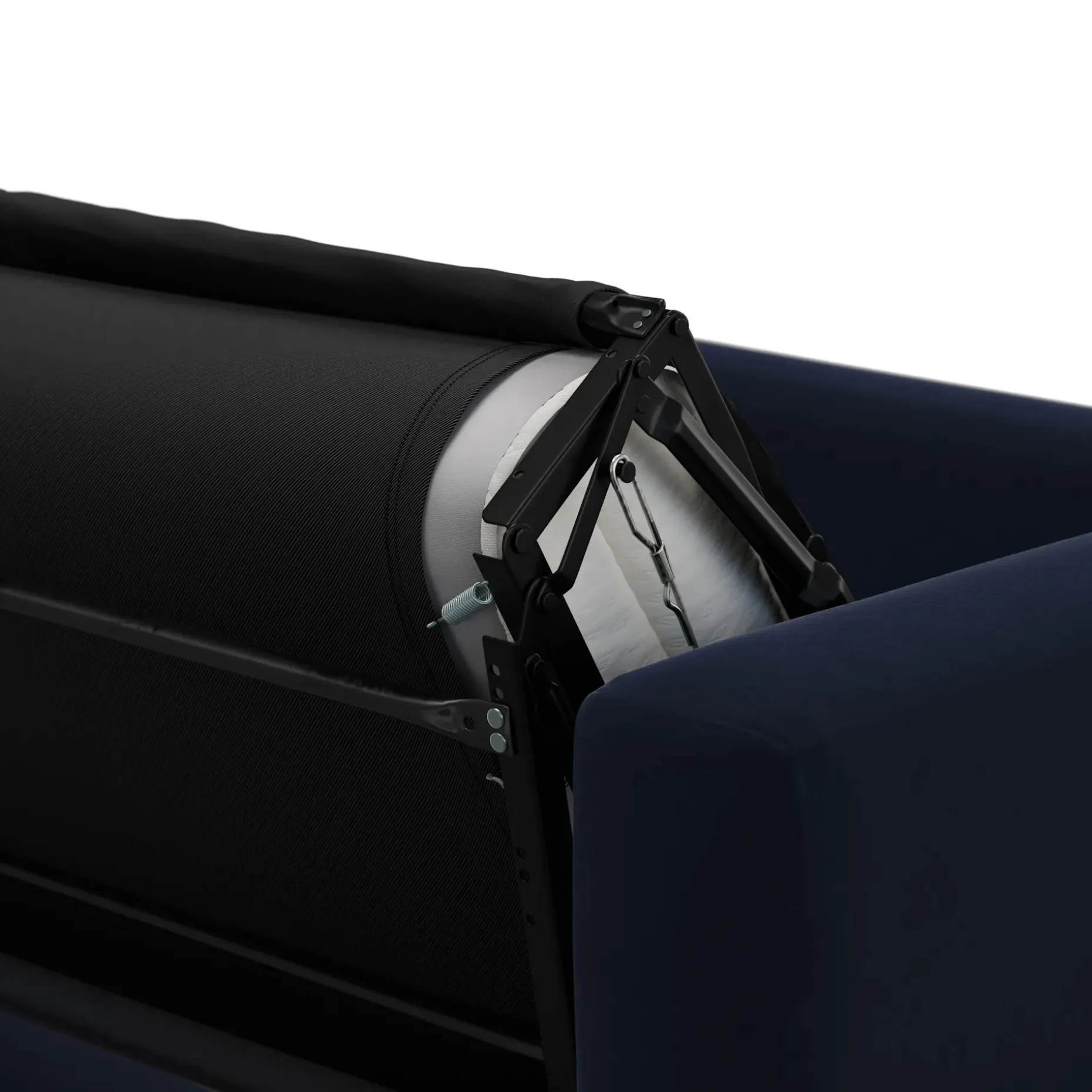 Riley 84" Velvet Sofa Bed - Hale Ink