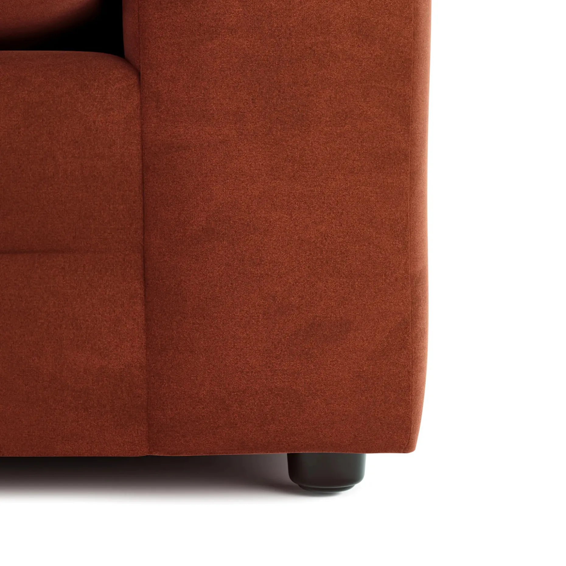 Riley 84" Velvet Sofa Bed - Hale Rust