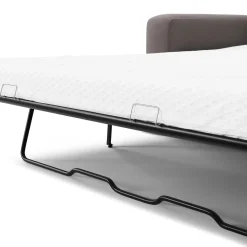 Riley 84" Velvet Sofa Bed - Hale Warm Gray
