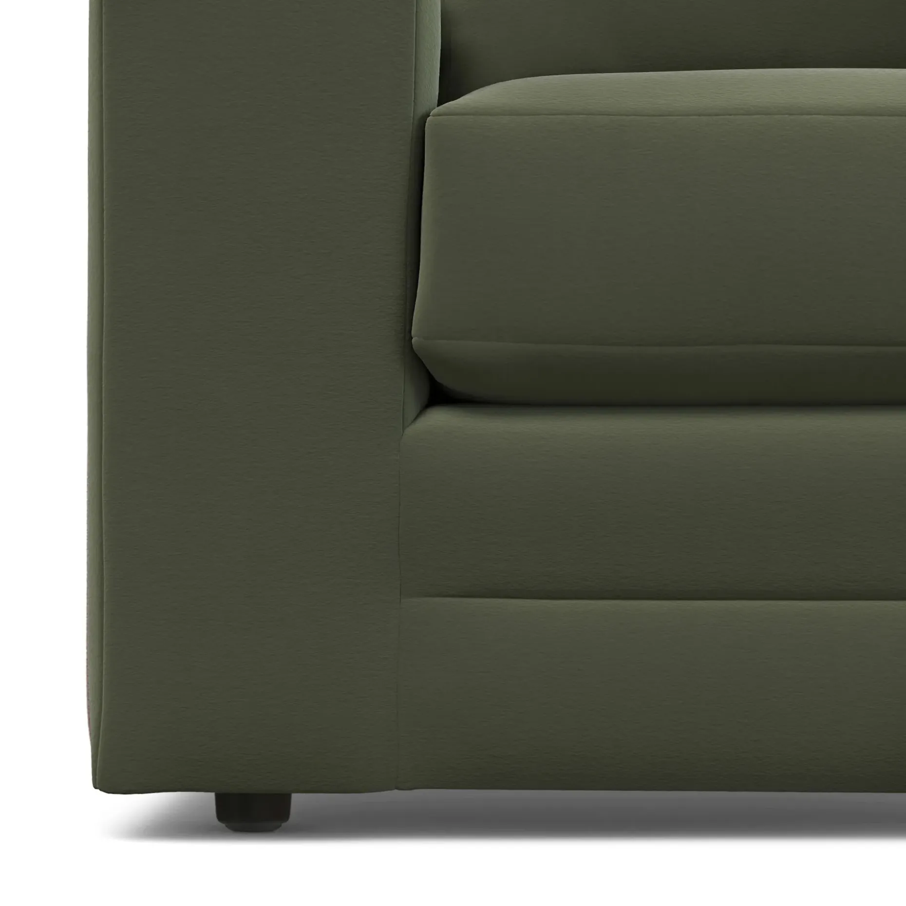 Riley 84" Velvet Sofa - Hale Fir Green