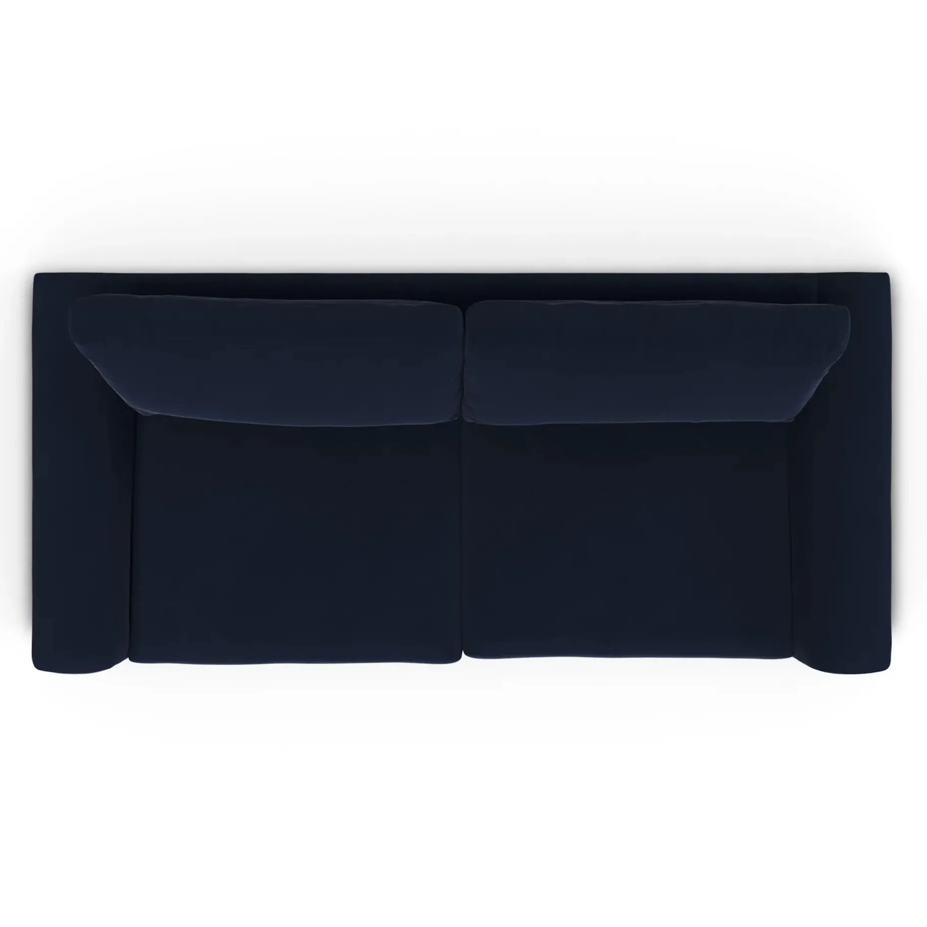 Riley 84" Velvet Sofa - Hale Ink