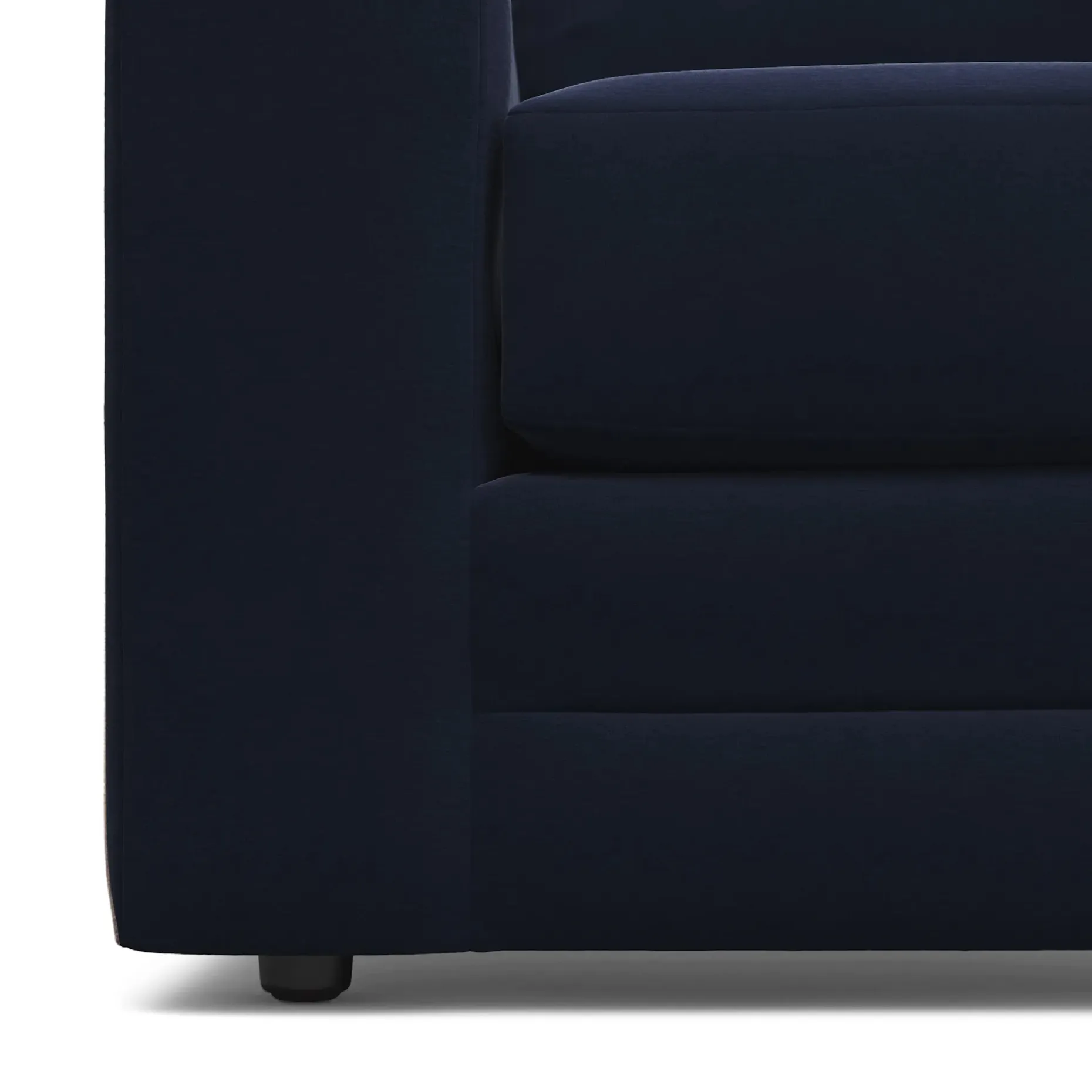 Riley 84" Velvet Sofa - Hale Ink