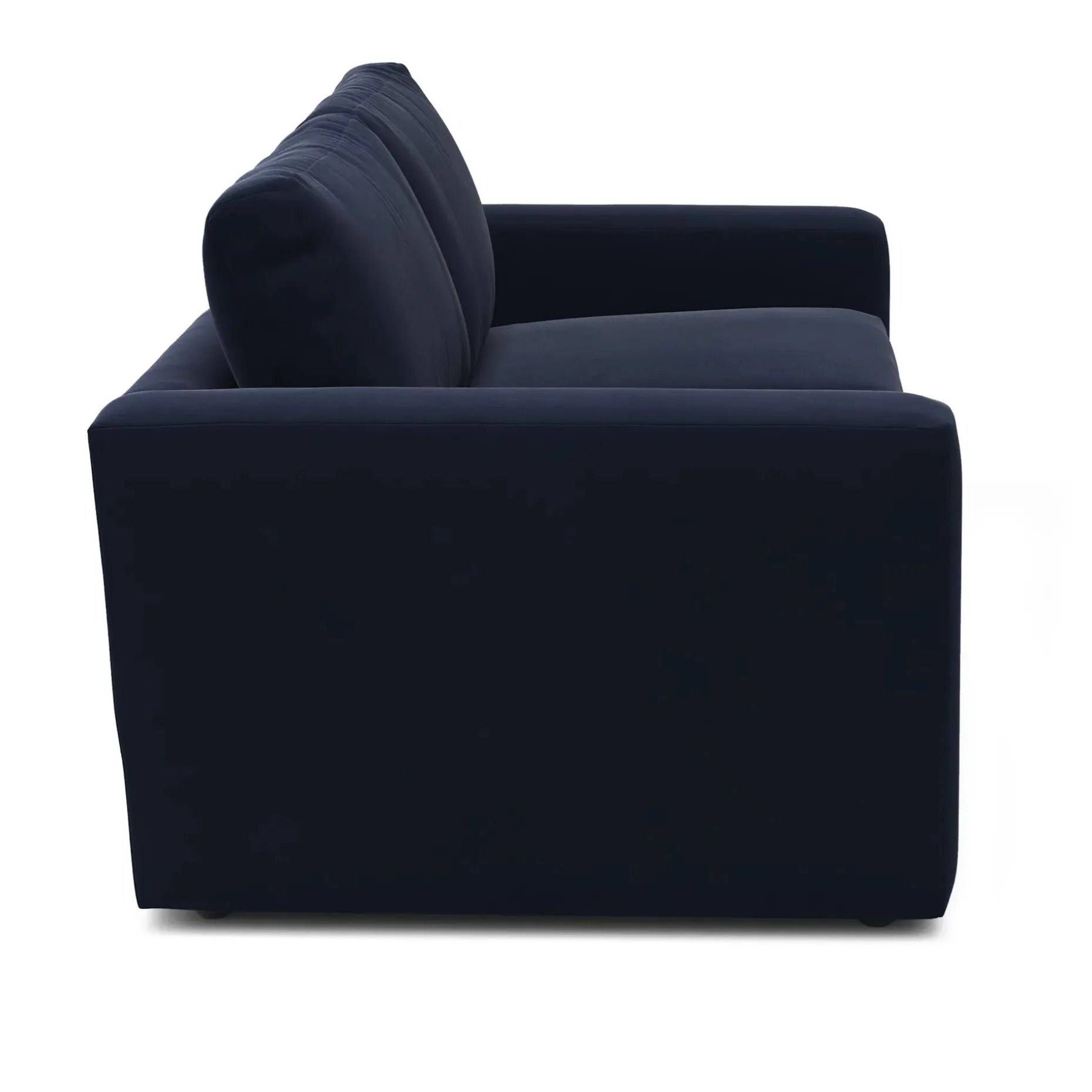 Riley 84" Velvet Sofa - Hale Ink