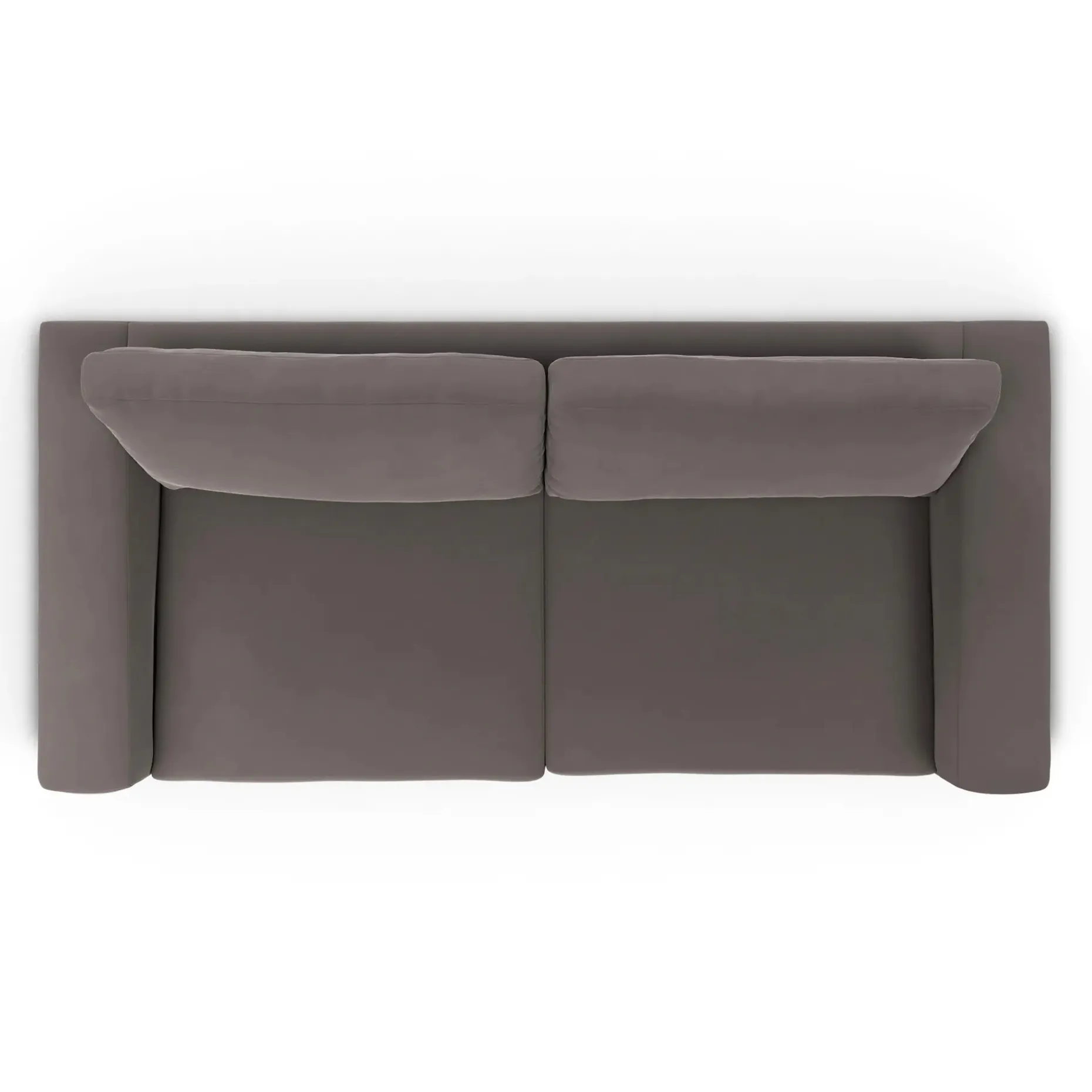 Riley 84" Velvet Sofa - Hale Warm Gray