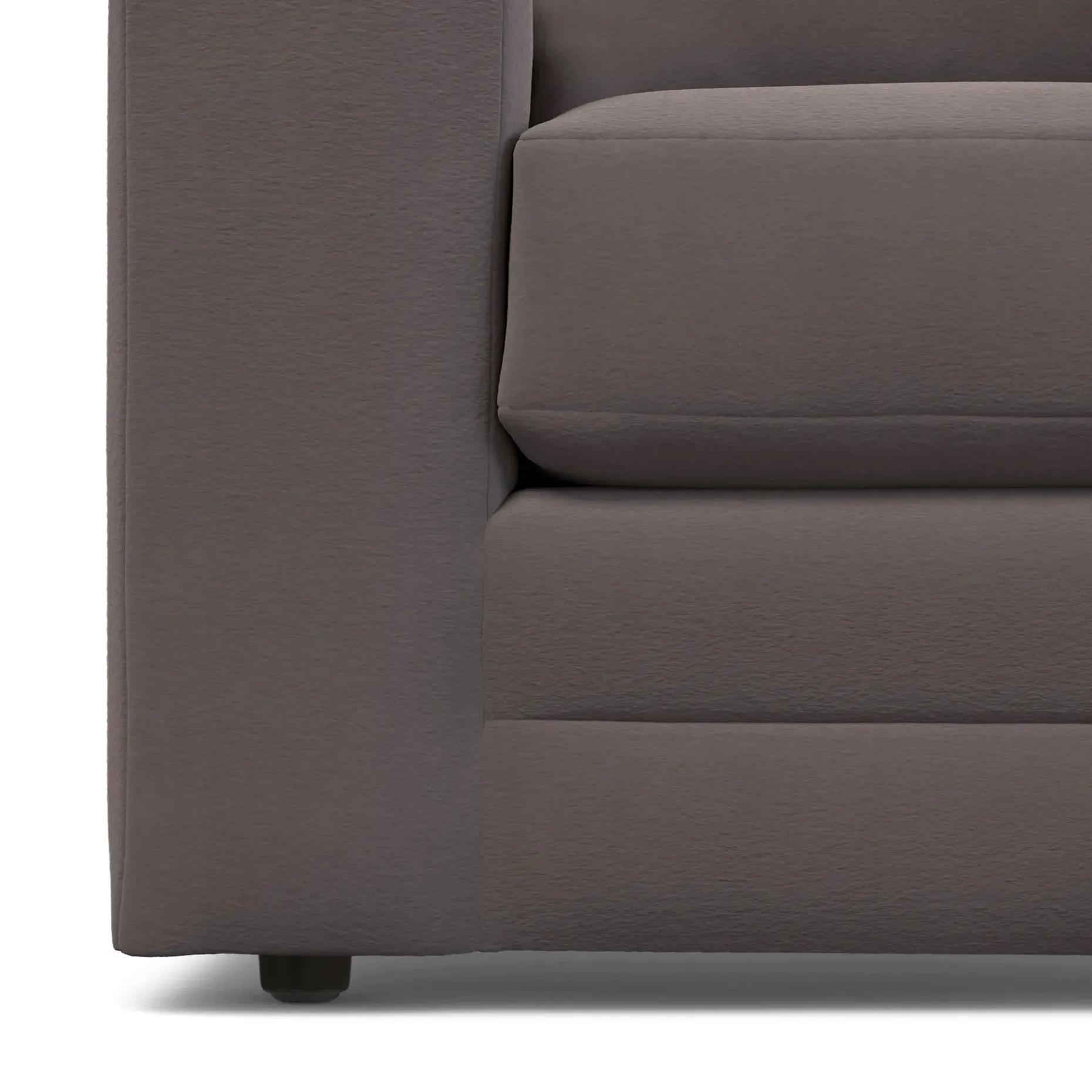 Riley 84" Velvet Sofa - Hale Warm Gray