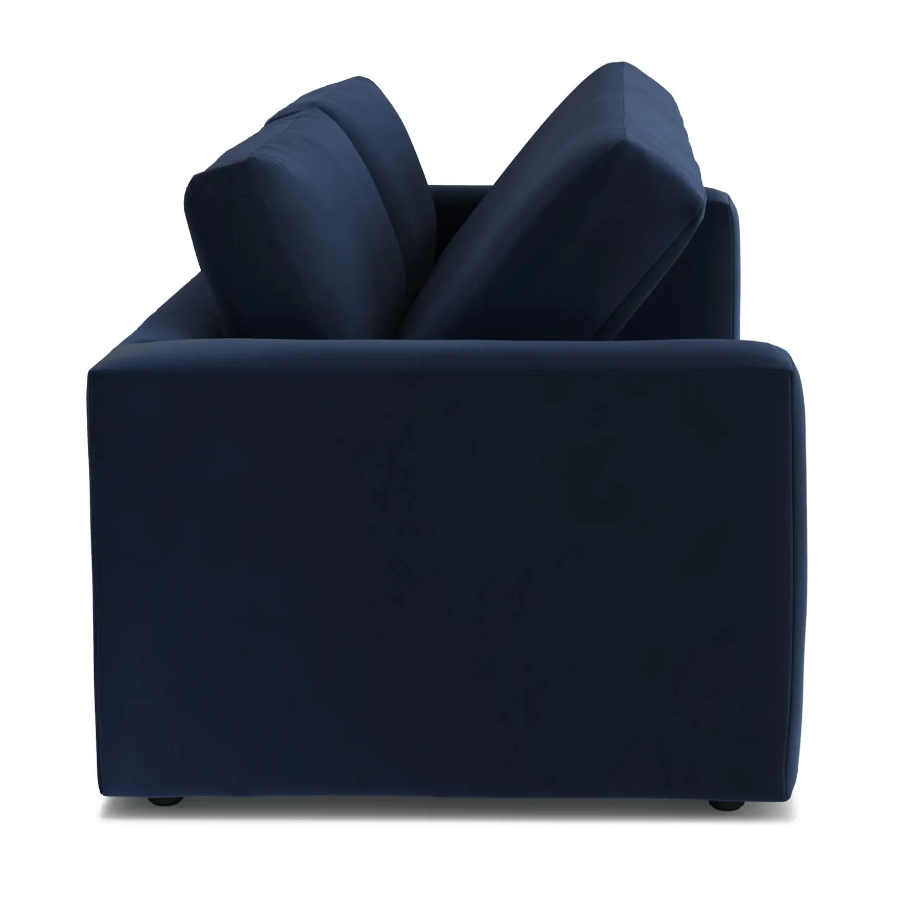 Riley 84" Velvet Storage Sofa - Hale Ink