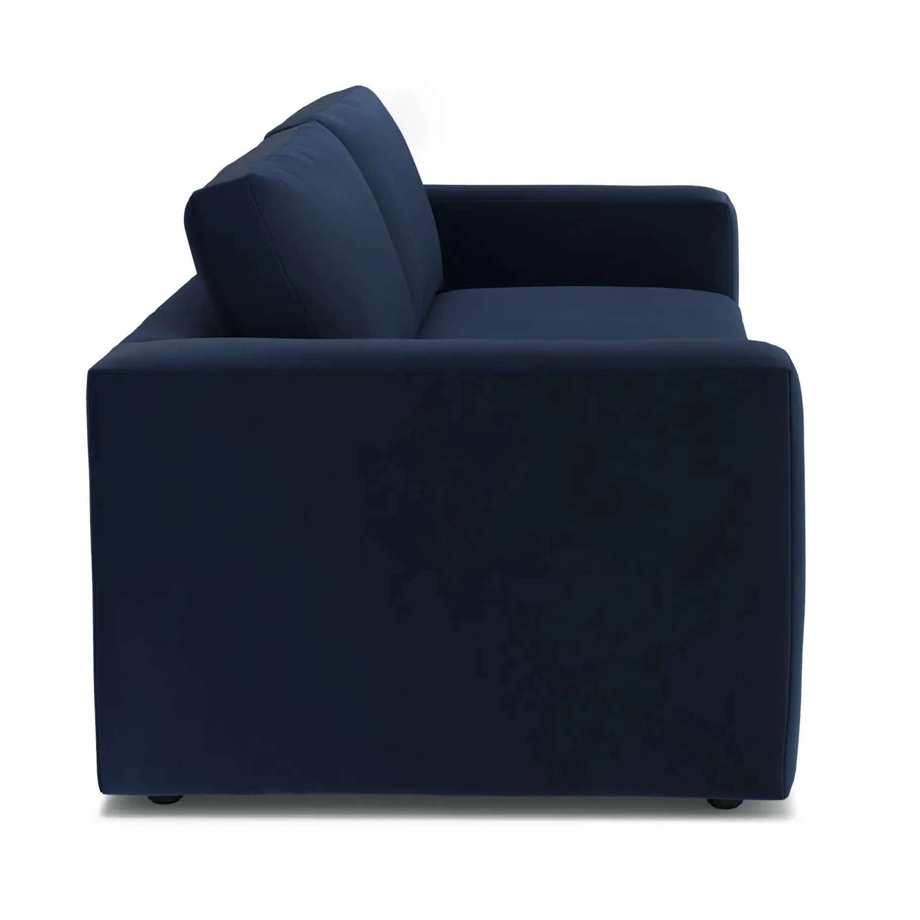 Riley 84" Velvet Storage Sofa - Hale Ink