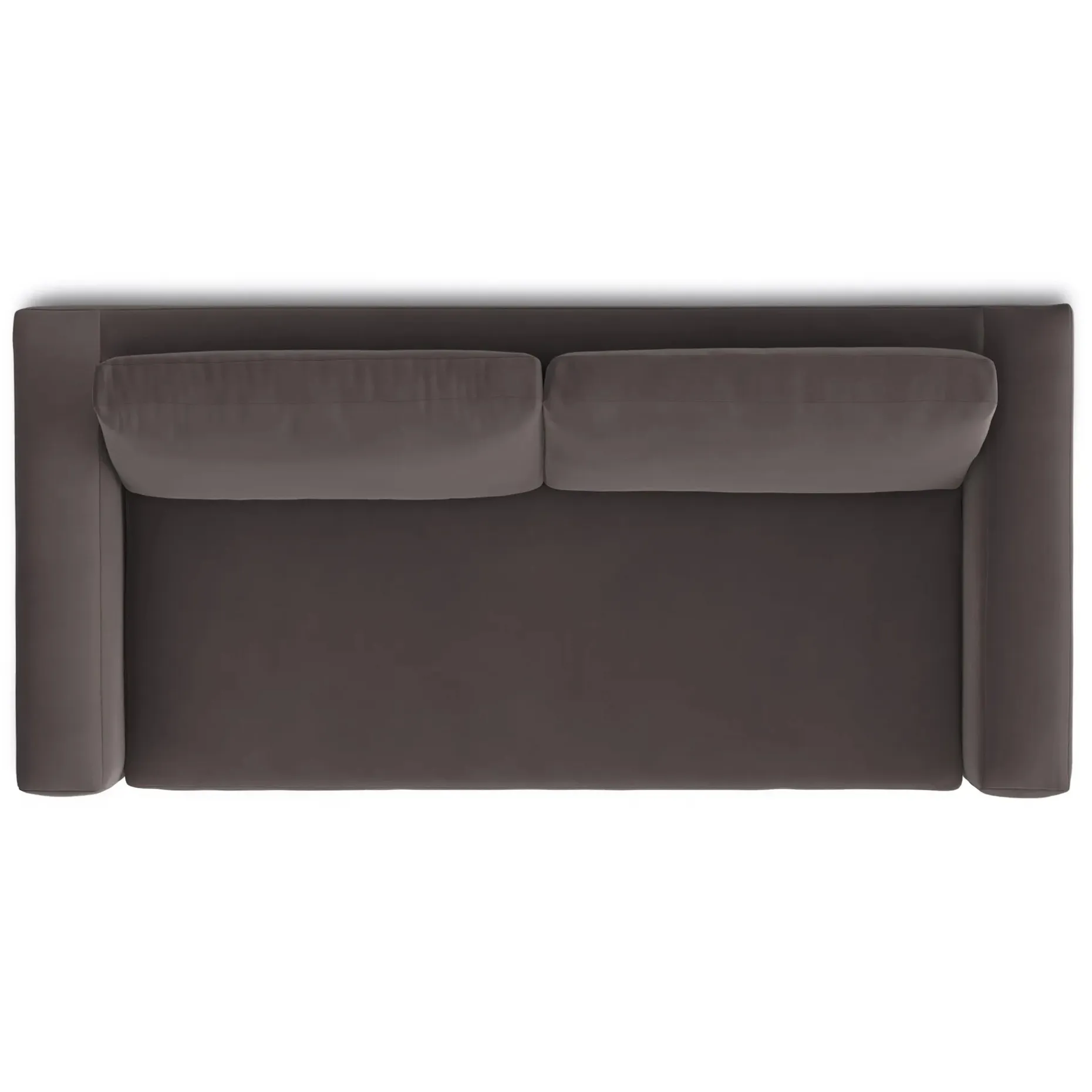 Riley 84" Velvet Storage Sofa - Hale Warm Gray