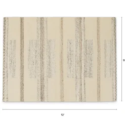 Riya 9 x 12 Performance Rug - Tonal Shapes