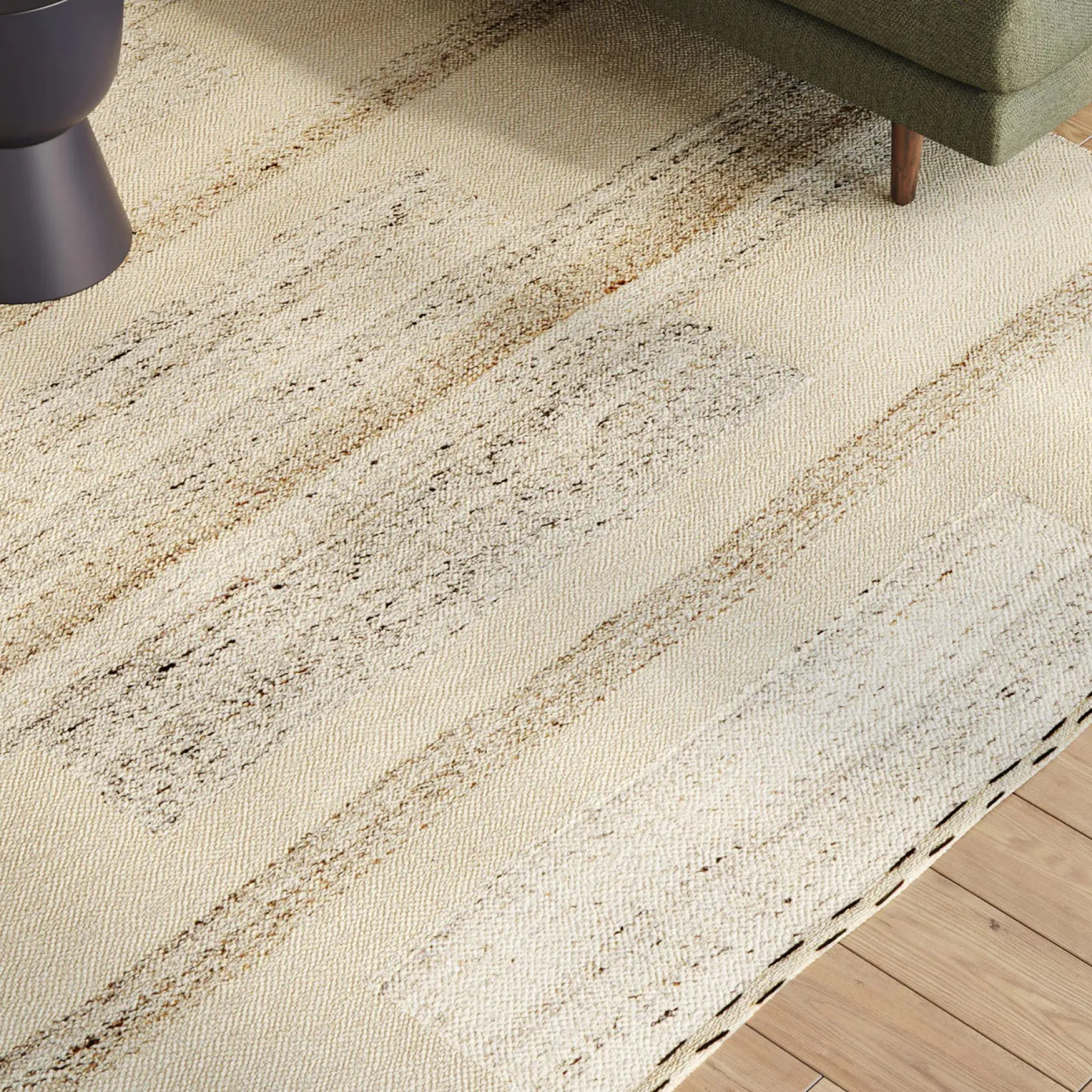 Riya 9 x 12 Performance Rug - Tonal Shapes
