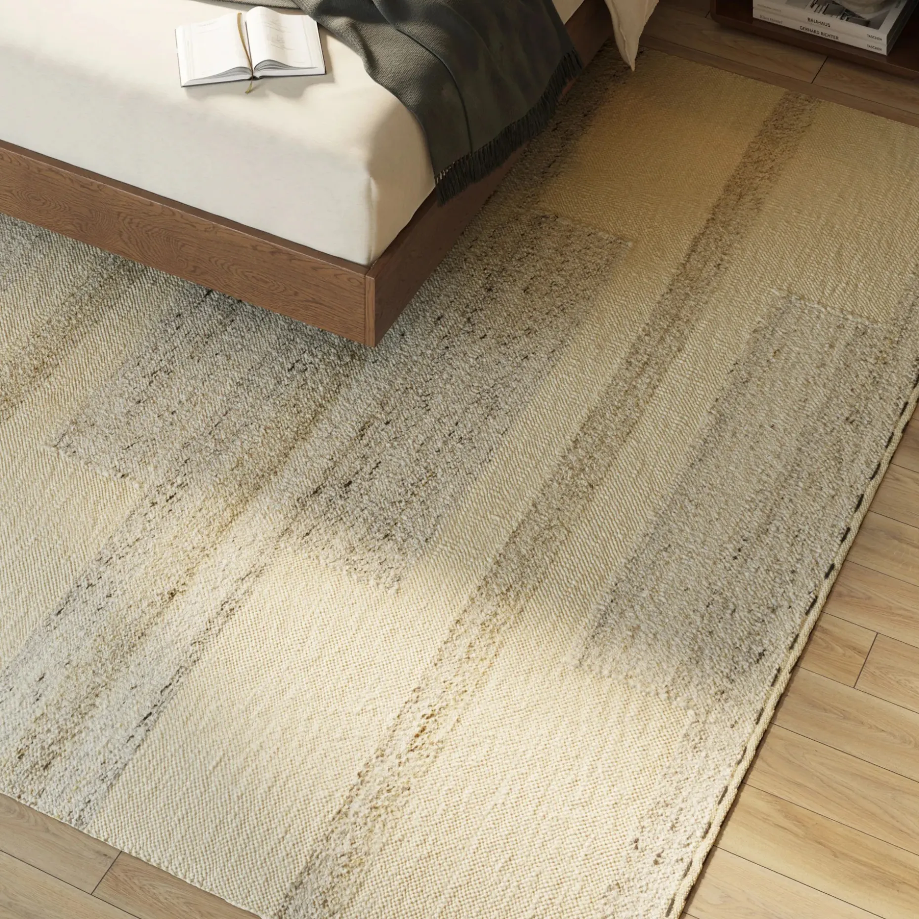 Riya 9 x 12 Performance Rug - Tonal Shapes