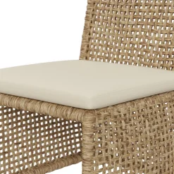 Robbi Outdoor Dining Chair - Dravite Ivory