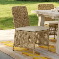 Robbi Outdoor Dining Chair - Dravite Ivory