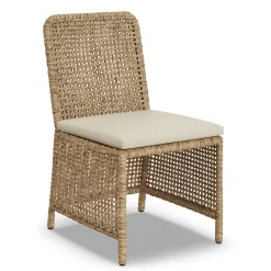 Robbi Outdoor Dining Chair - Dravite Ivory