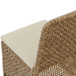 Robbi Outdoor Dining Chair - Dravite Ivory