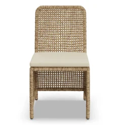 Robbi Outdoor Dining Chair - Dravite Ivory