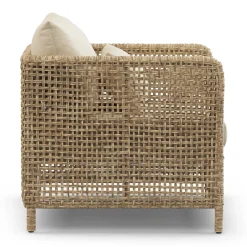 Robbi 32.5" Outdoor Lounge Chair - Dravite Ivory