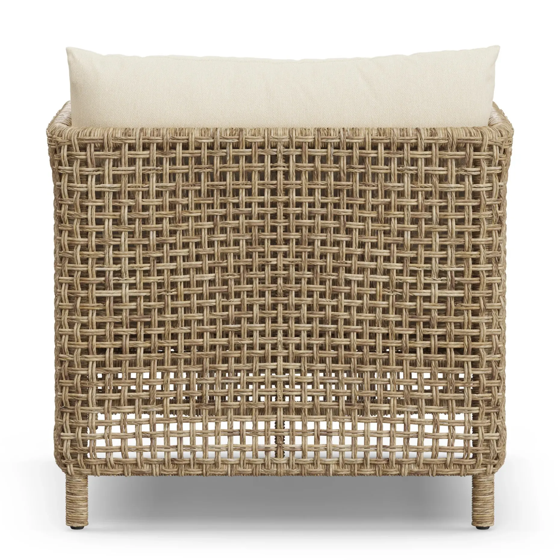 Robbi 32.5" Outdoor Lounge Chair - Dravite Ivory