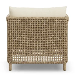 Robbi 32.5" Outdoor Lounge Chair Set - Dravite Ivory