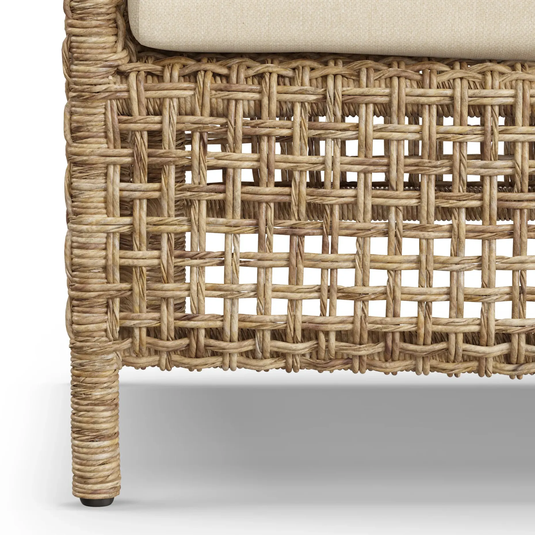 Robbi 32.5" Outdoor Lounge Chair Set - Dravite Ivory