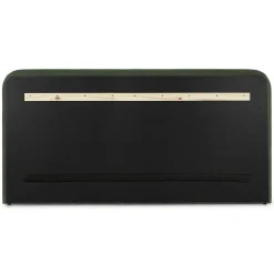 Rolph King Velvet Headboard - Plush Pacific Green