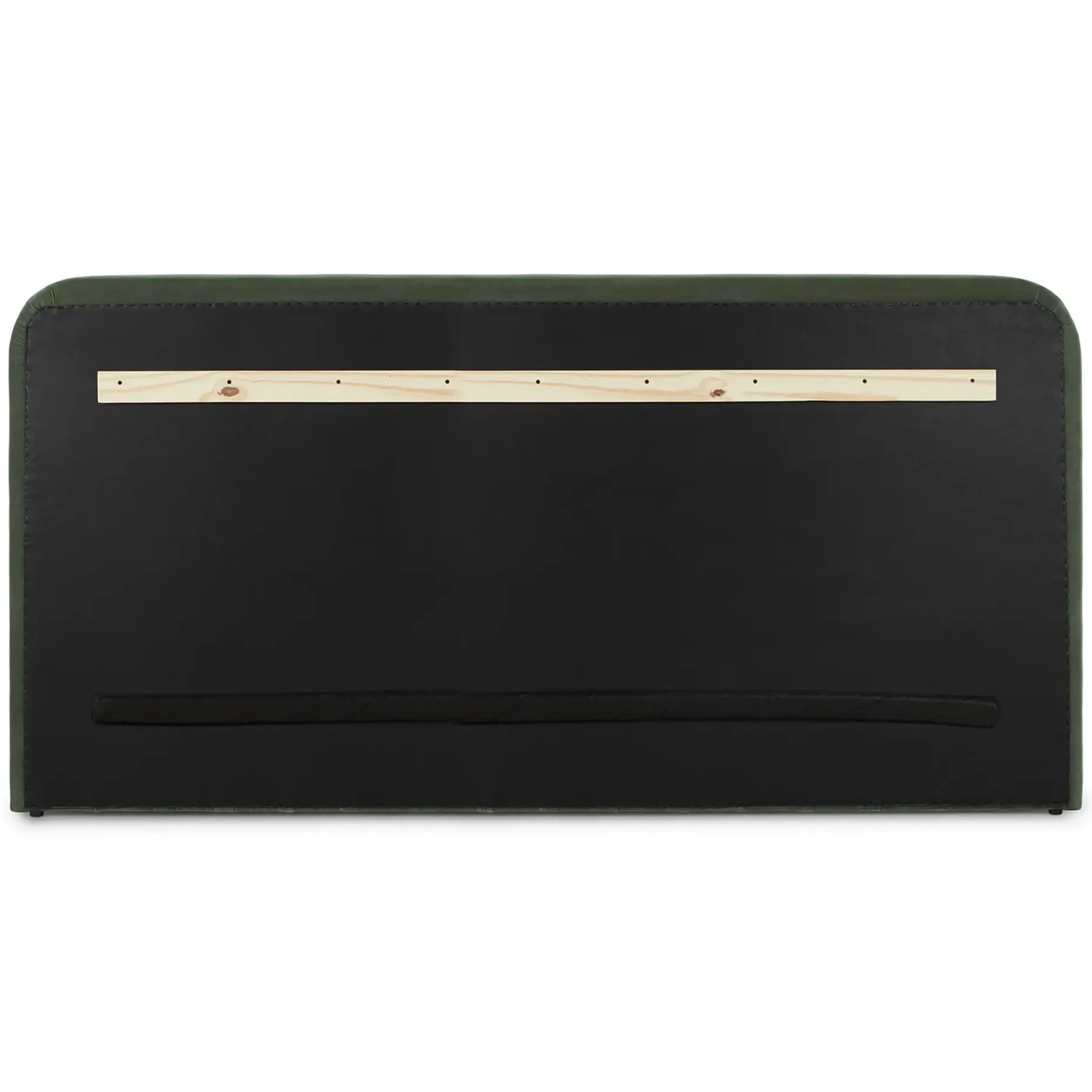 Rolph King Velvet Headboard - Plush Pacific Green