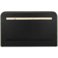 Rolph Queen Velvet Headboard - Plush Pacific Green
