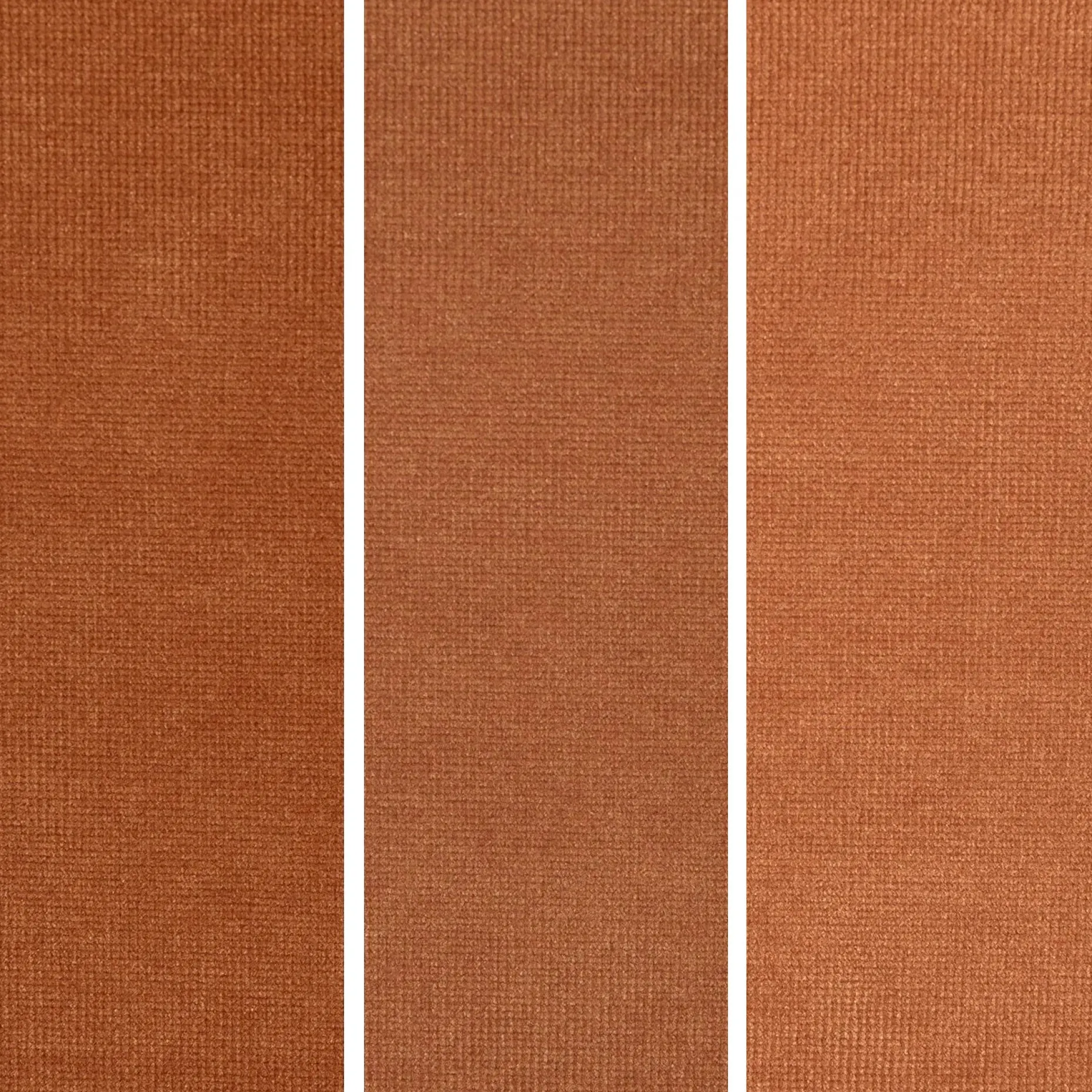 Rolph Queen Velvet Headboard - Plush Pacific Rust