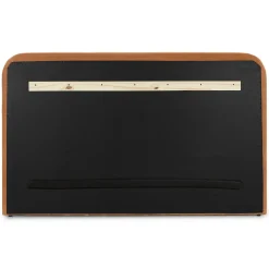 Rolph Queen Velvet Headboard - Plush Pacific Rust