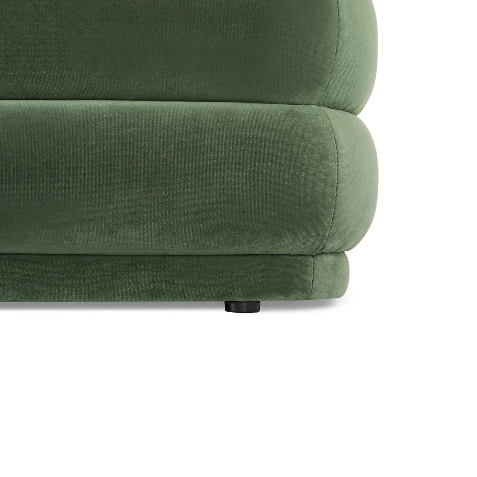Rolph 55.5" Velvet Storage Bench - Plush Pacific Green