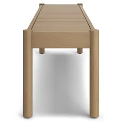 Rosa 65" Outdoor Bench - Light Eucalyptus