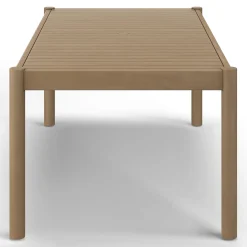 Rosa 75" Outdoor Dining Table - Light Eucalyptus