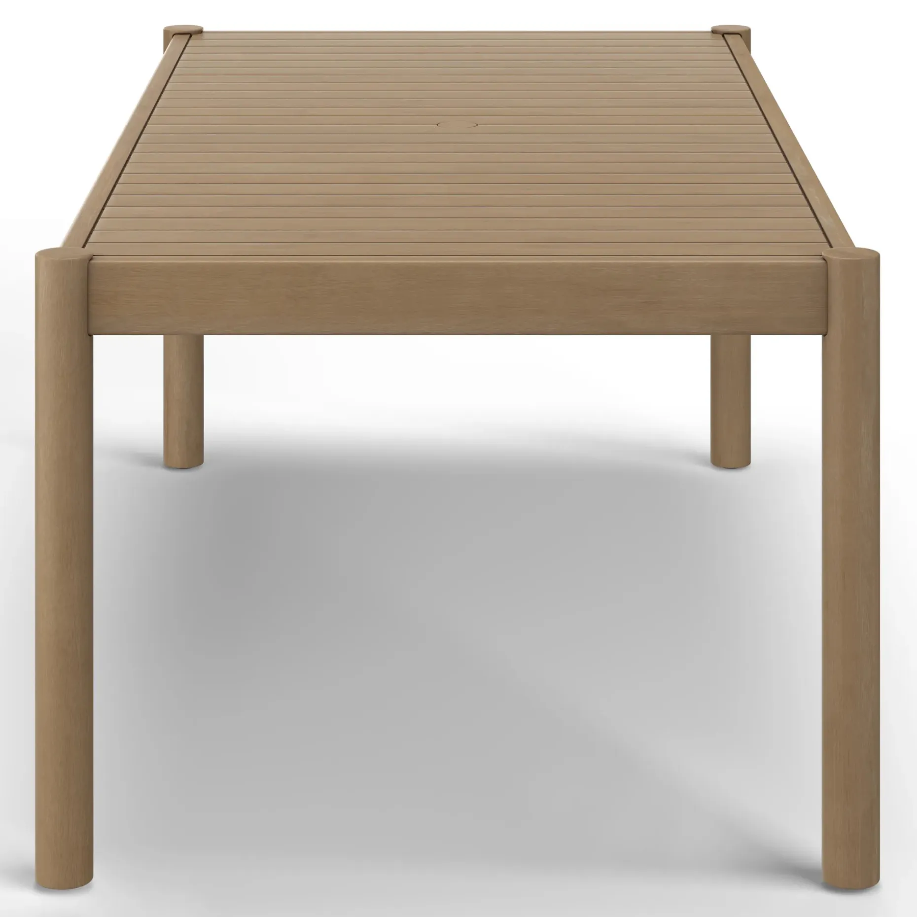 Rosa 75" Outdoor Dining Table - Light Eucalyptus