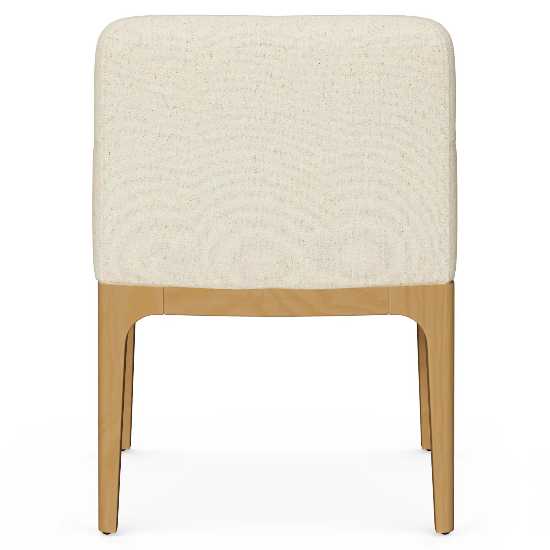 Rosin Dining Armchair - Natural Oak and Sand Ivory