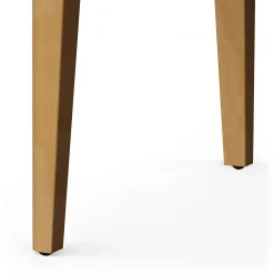 Rosin Dining Armchair - Natural Oak and Sand Ivory